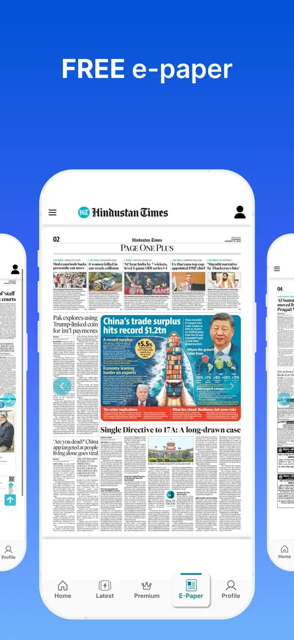 Hindustan Times: Live News App screenshot 1