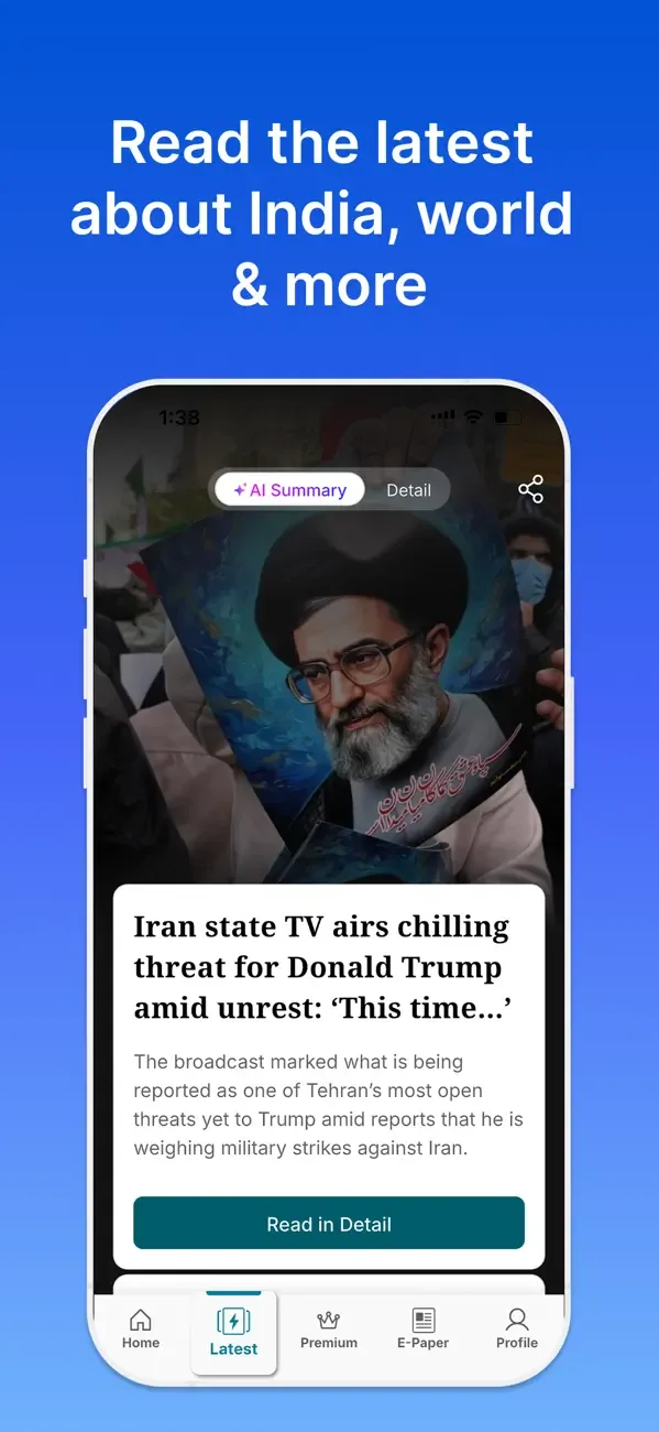 Hindustan Times: Live News App screenshot 3