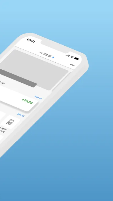 prepaid TWINT & other banks screenshot 2