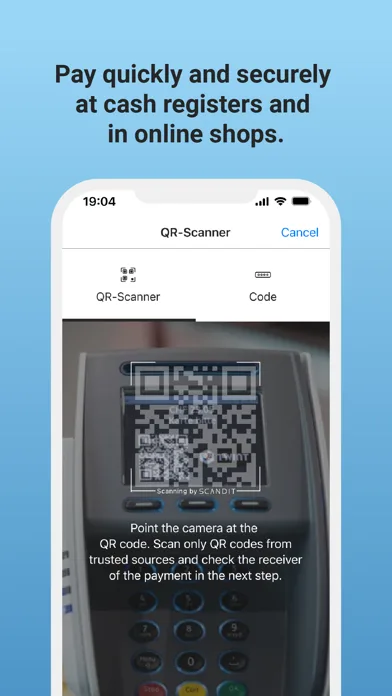 prepaid TWINT & other banks screenshot 3