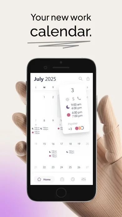 WorkTime: Shift Work Calendar screenshot 1