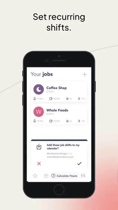 WorkTime: Shift Work Calendar screenshot 3