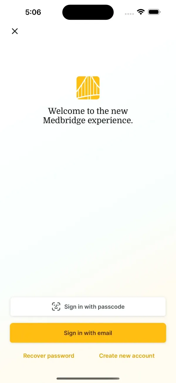 Medbridge screenshot 1