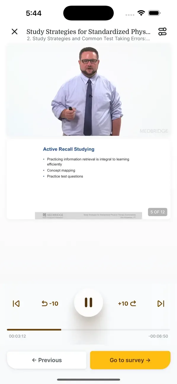 Medbridge screenshot 4
