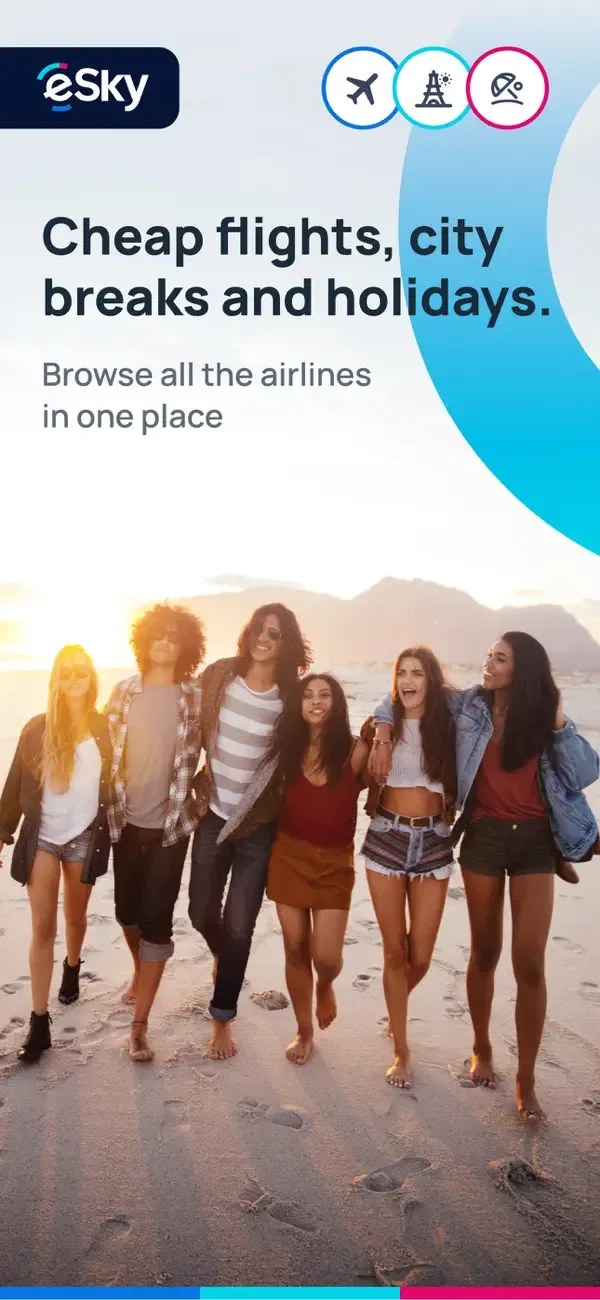 eSky - Cheap Flights & Travel screenshot 1