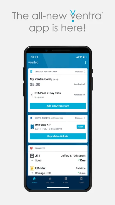 Ventra screenshot 1
