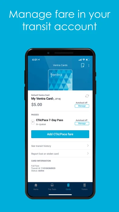 Ventra screenshot 2
