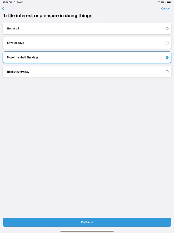 Depression Test⁺ screenshot 5