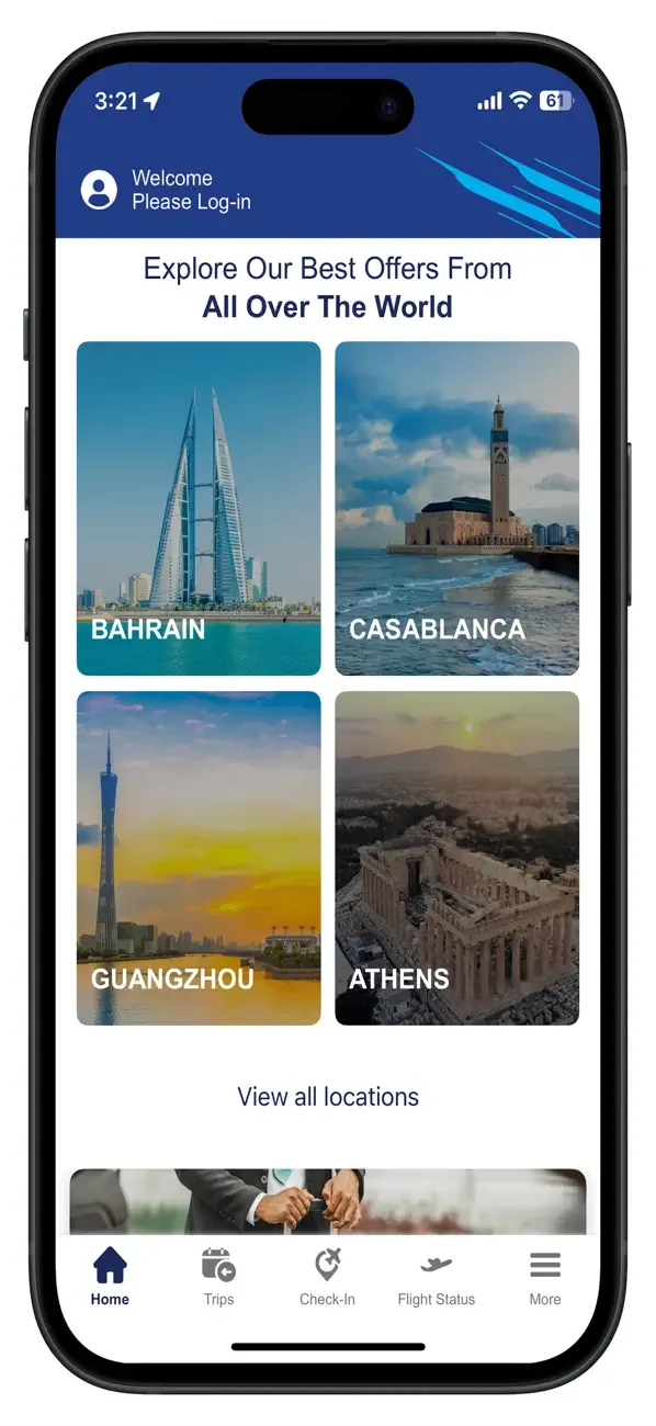 Kuwait Airways screenshot 2