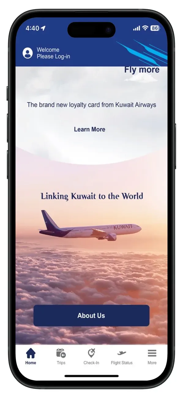 Kuwait Airways screenshot 3