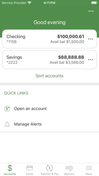 Forcht Bank Mobile Banking screenshot 2
