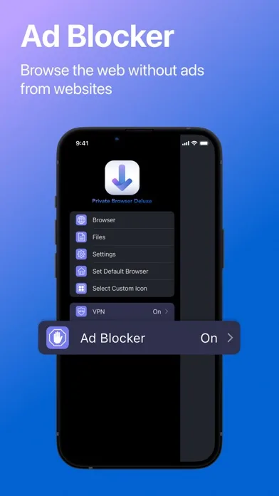 Private Browser Deluxe screenshot 4
