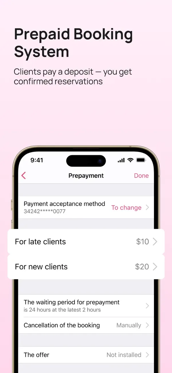 Masters Pro: Scheduling App screenshot 4