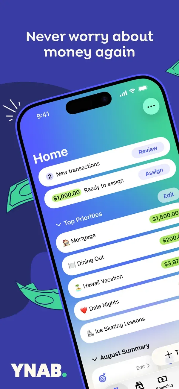 YNAB screenshot 1