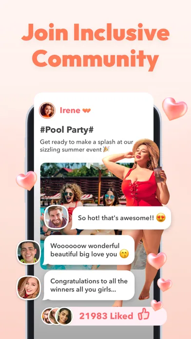 Curvy Dating App: WooPlus screenshot 4