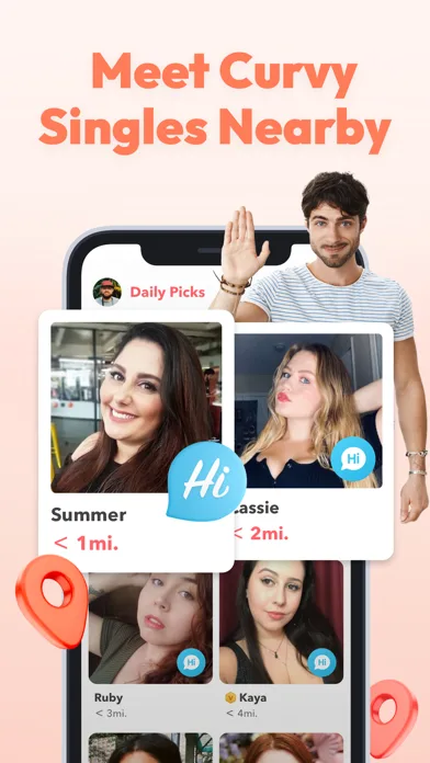Curvy Dating App: WooPlus screenshot 5