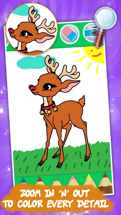 Coloring book: Draw Animals screenshot 1