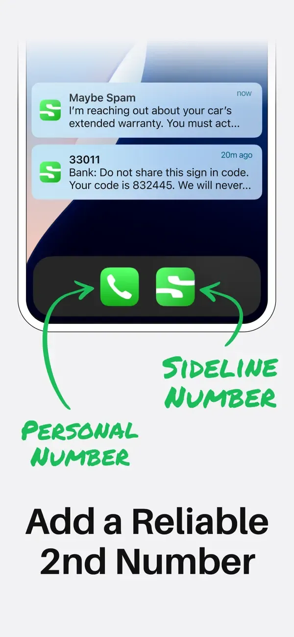 Sideline: Private 2nd Number screenshot 3
