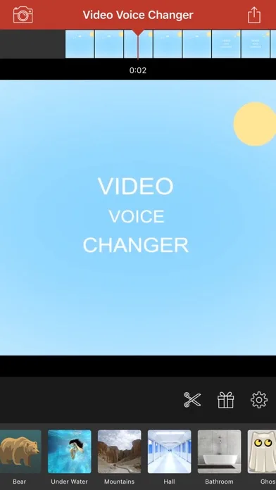 Video Voice Changer-Fun Editor screenshot 3