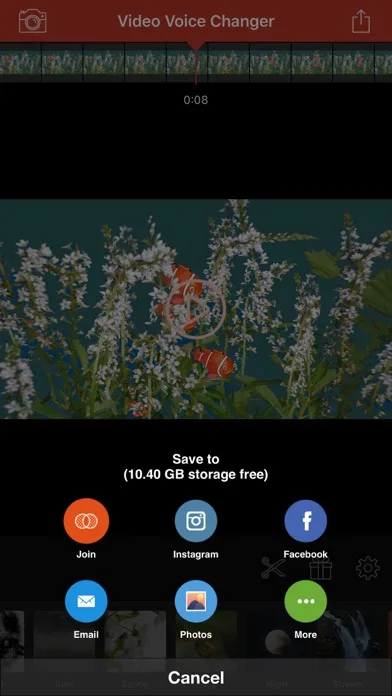Video Voice Changer-Fun Editor screenshot 4