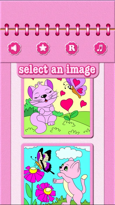 Cat Kitty Kitten Coloring Book screenshot 3