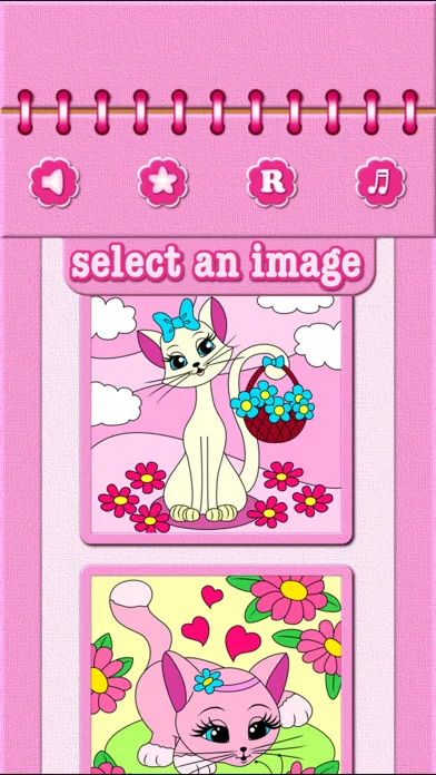 Cat Kitty Kitten Coloring Book screenshot 5