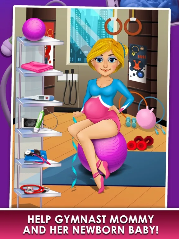 Gymnastics Doctor Salon Spa Kids Games screenshot 5