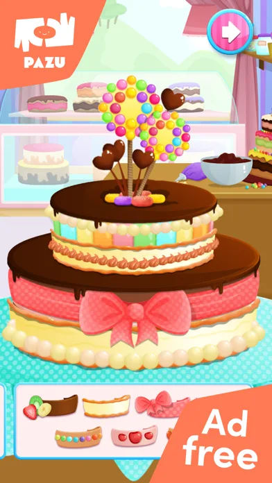 Cake maker Cooking games screenshot 2