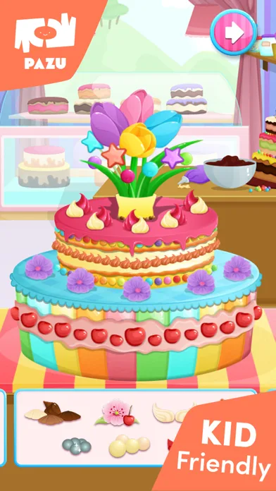 Cake maker Cooking games screenshot 3
