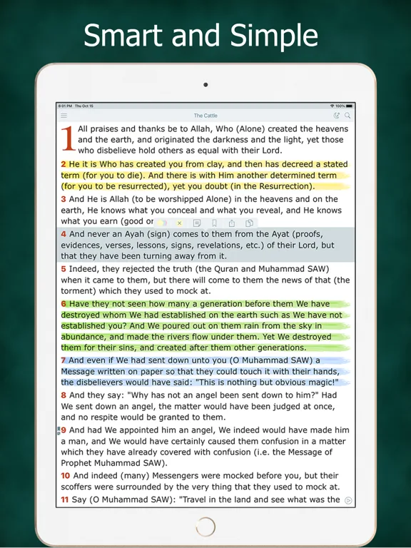 Noble Quran in English & Audio screenshot 5