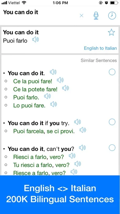 Italian Translator Offline screenshot 1