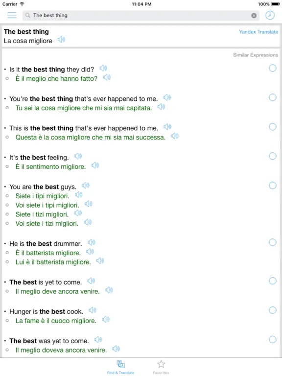 Italian Translator Offline screenshot 4