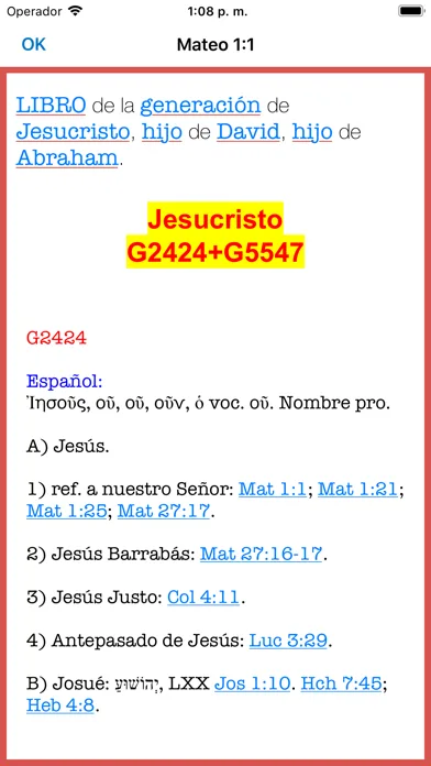 Biblia Reina Valera con Strong screenshot 3