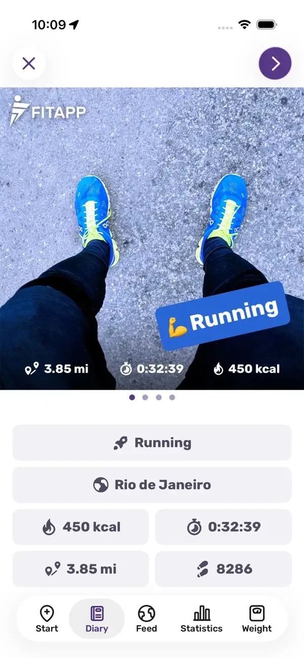 Running Tracker App – FITAPP screenshot 3