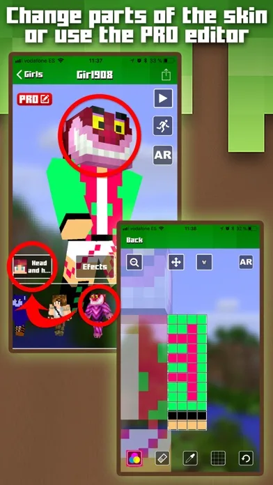 Skins for Minecraft MCPE screenshot 3