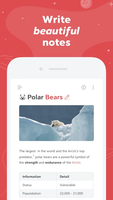 Bear - Markdown Notes screenshot 1