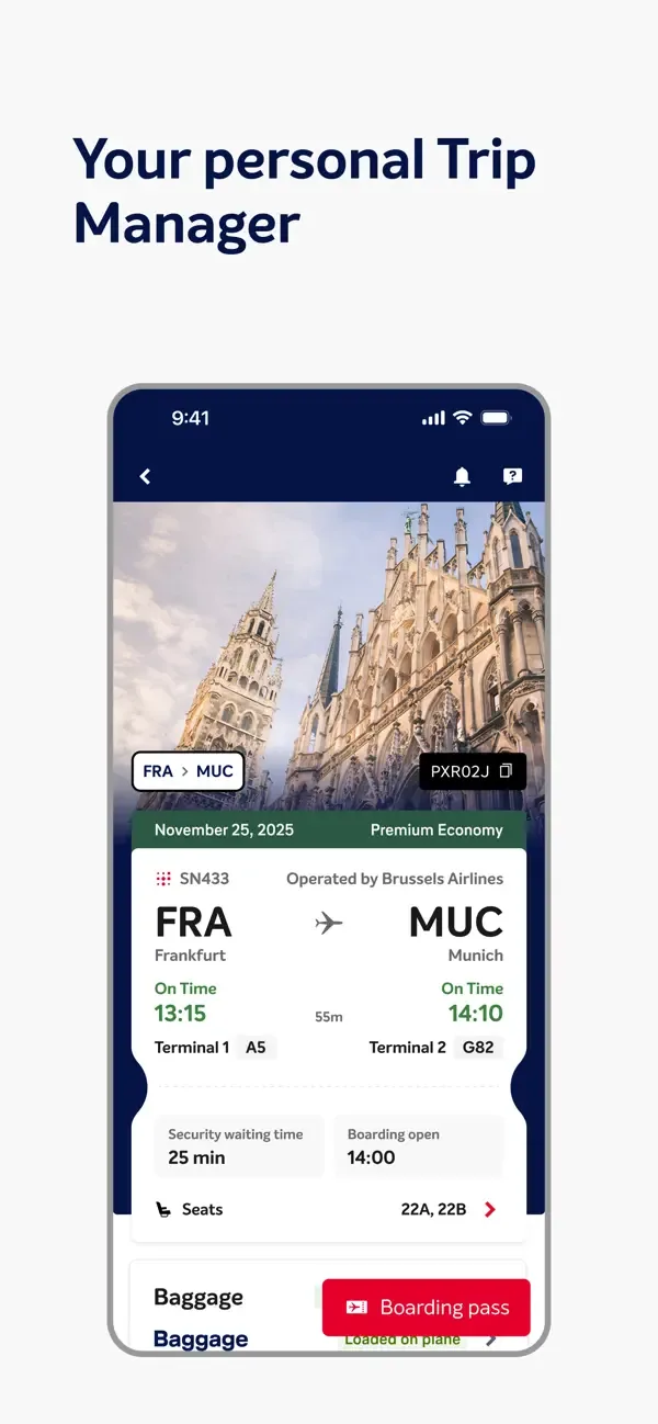 Brussels Airlines screenshot 3