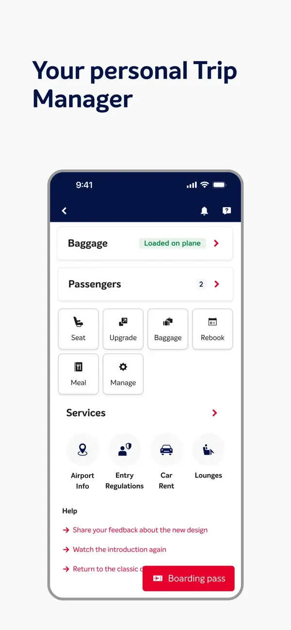 Brussels Airlines screenshot 4