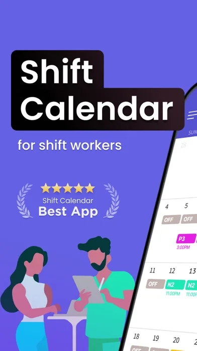 Shift Day Work Calendar: Spoke screenshot 1