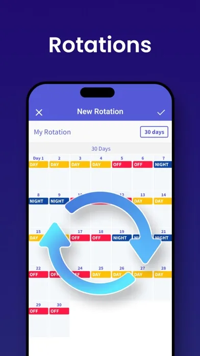 Shift Day Work Calendar: Spoke screenshot 2