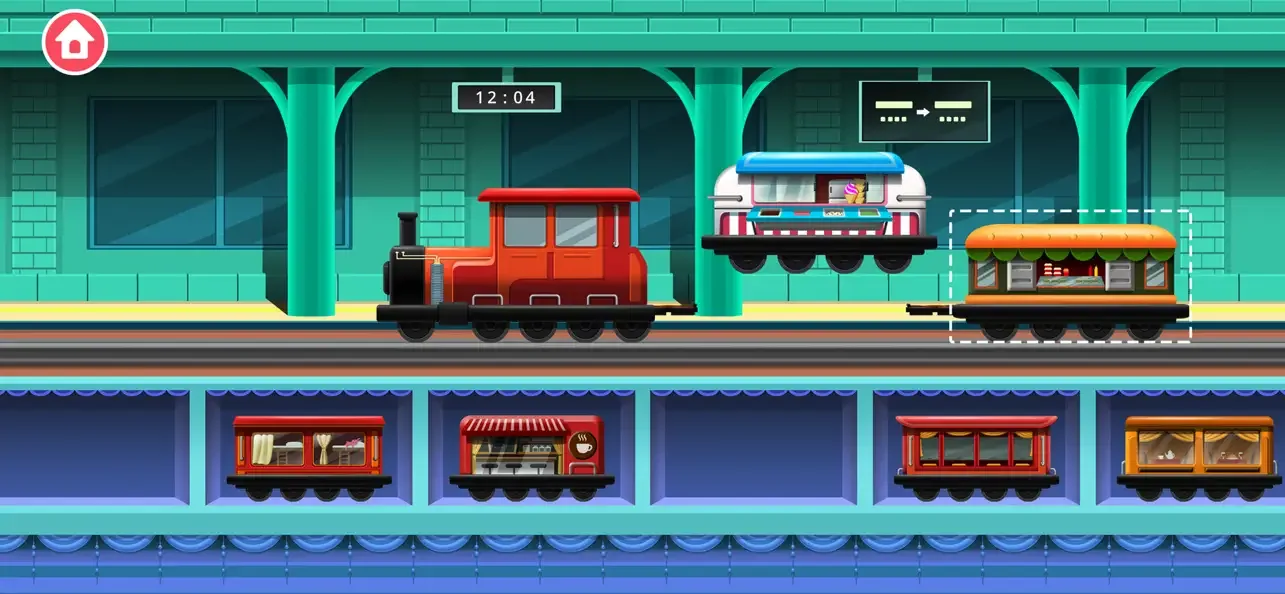 Train Builder Games for kids screenshot 1