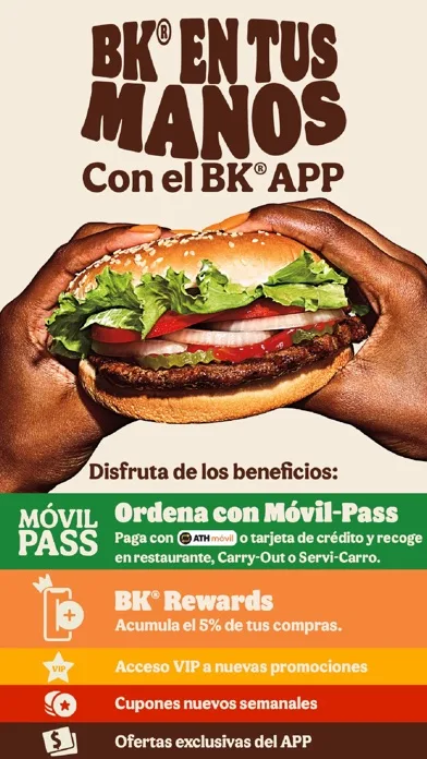 Burger King Puerto Rico screenshot 1