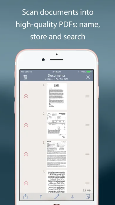 TurboScan™: document scanner screenshot 2
