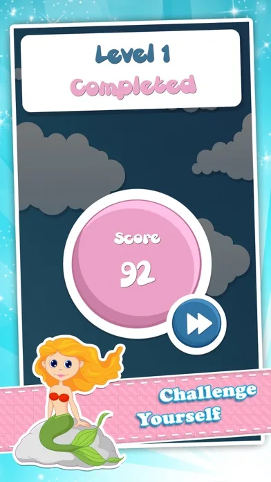 Matching family game: Princess screenshot 3