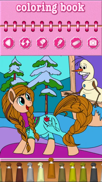 Christmas Coloring Book Games screenshot 2