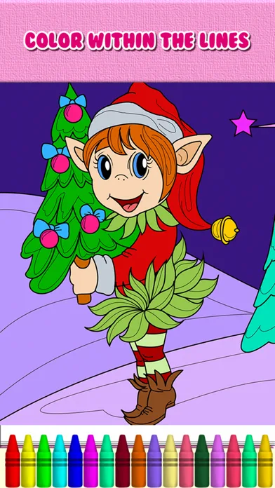 Christmas Coloring Book Games screenshot 4