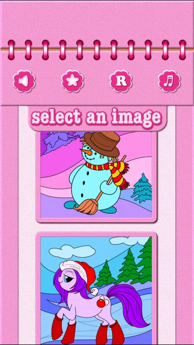 Christmas Coloring Book Games screenshot 5