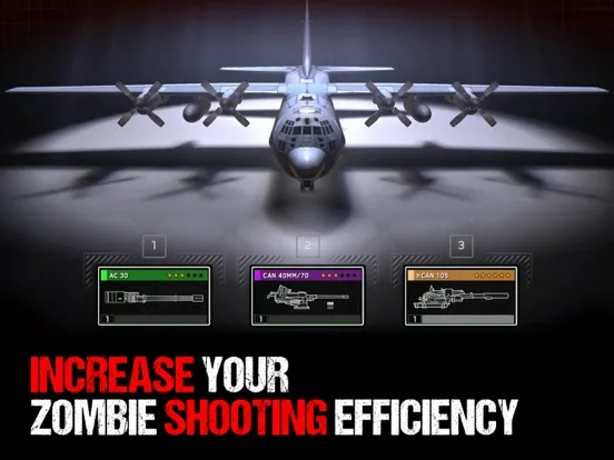 Zombie Gunship Survival: AC130 screenshot 5