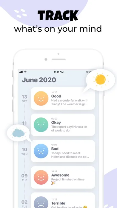 Moodnotes - Mood Tracker screenshot 4
