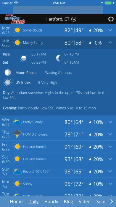Fox61 Weather Watch screenshot 2